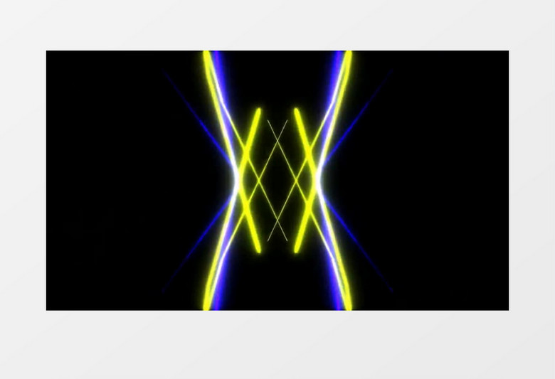 绚丽光线发射视频素材