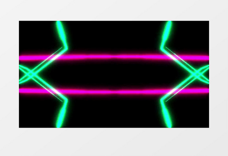 光束四散发射视频素材