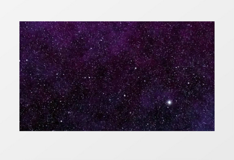 紫色浪漫星空背景视频素材