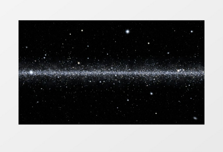 宇宙星空粒子银河视频素材