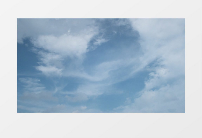 风起云涌的天空背景视频素材