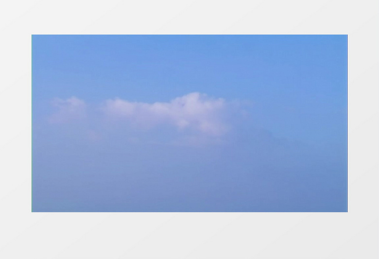 风云变幻的蓝天白云背景视频素材