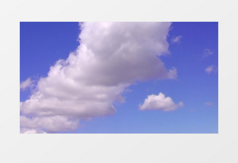 美伦美幻的蓝天白云背景视频素材