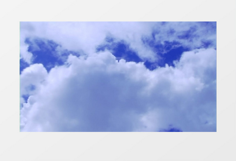 美伦美幻的蓝天白云背景视频素材