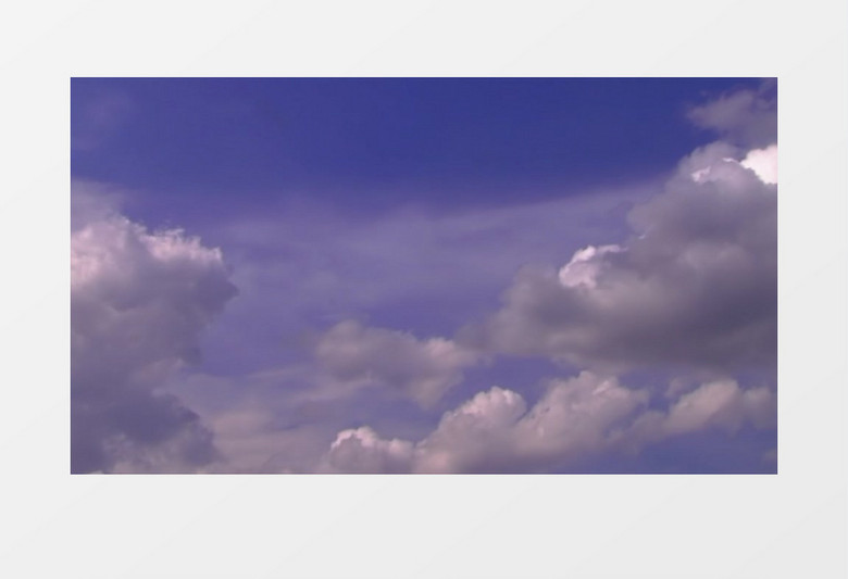 风起云涌的天空背景视频素材