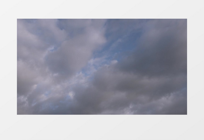 风起云涌的70蓝天背景视频素材