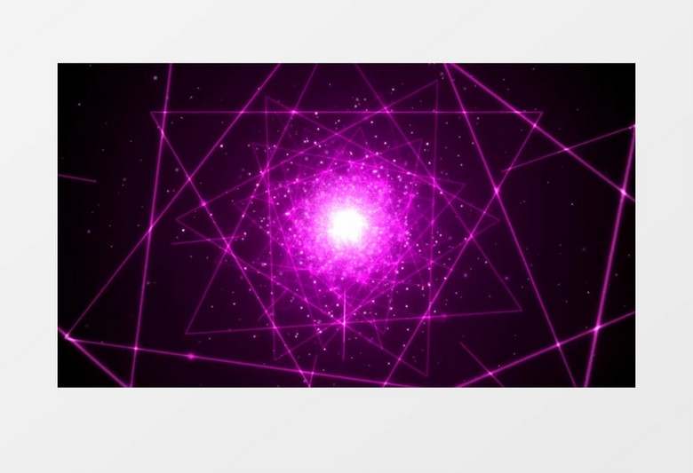 动感经典光效激光几何图形背景视频素材