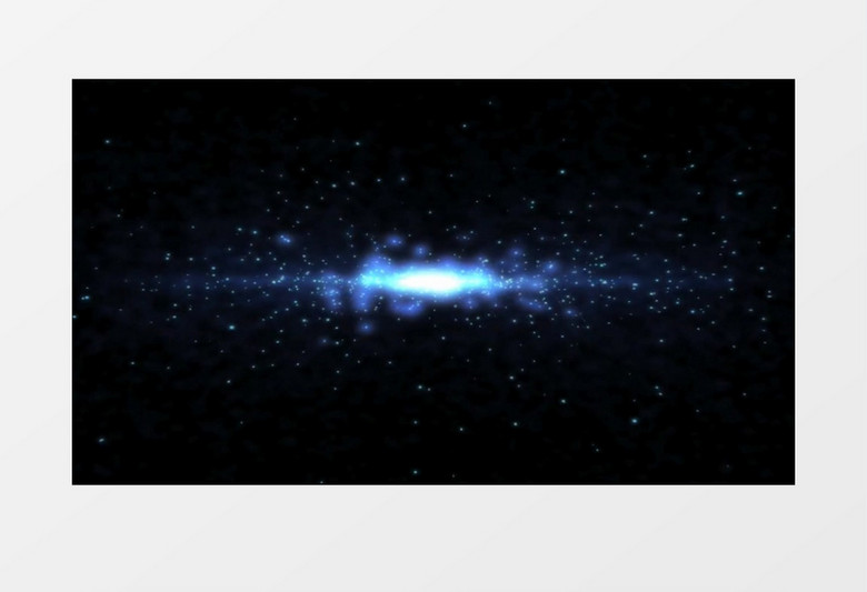 动感经典光效蓝色粒子扩散背景视频素材