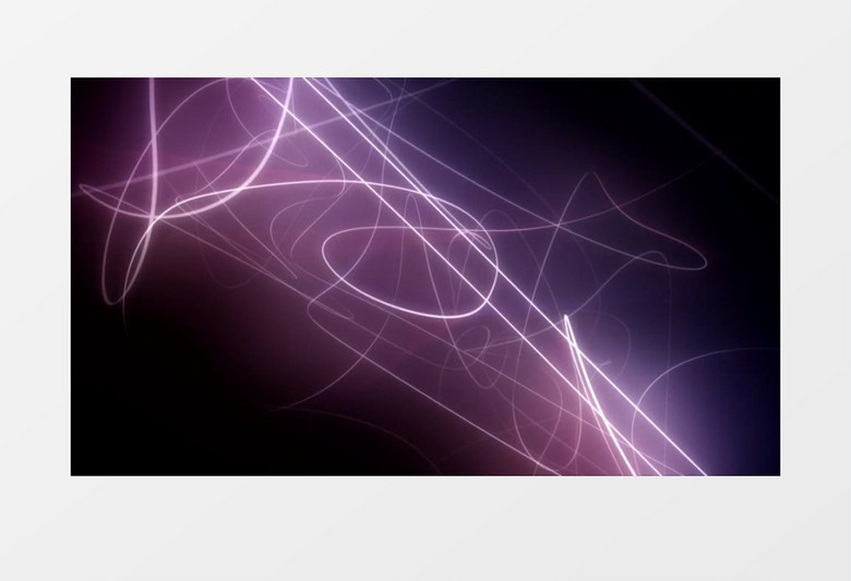 闪亮带状梦幻极光背景视频素材