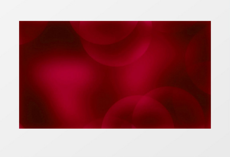 红色浮动圆圈晚会背景视频