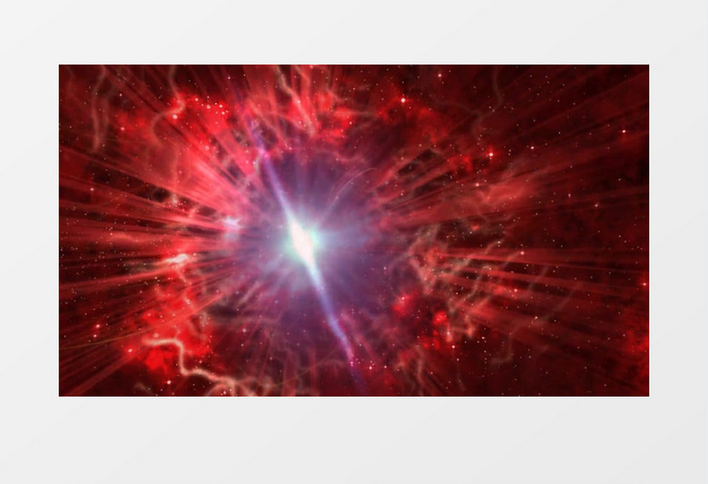 红色闪电状舞台晚会背景视频