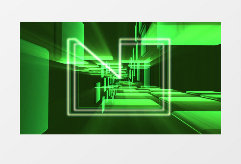 绿色虫洞效果倒计时