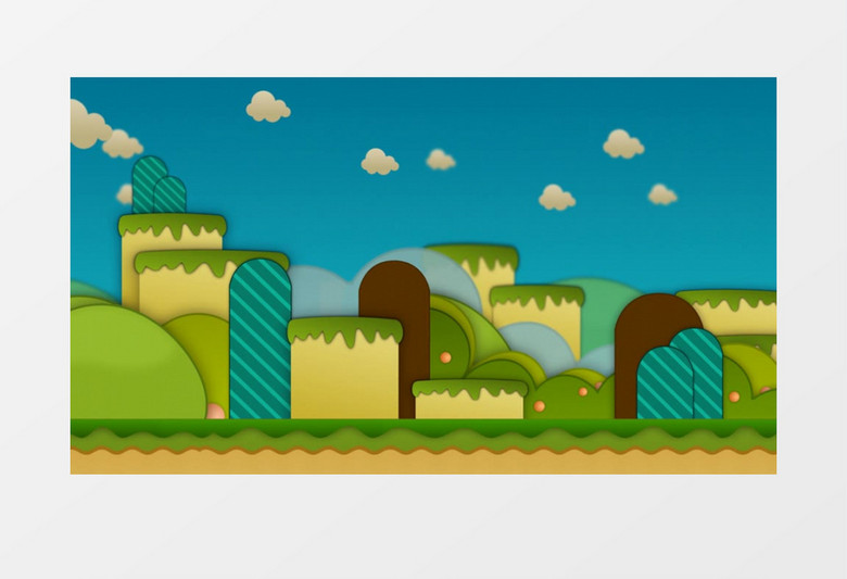 儿童卡通可爱风格视频素材