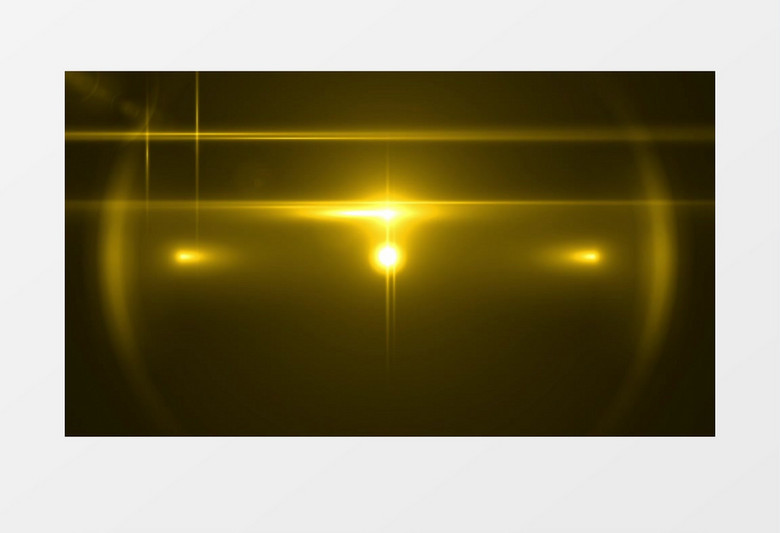 金色发光粒子灯光跳闪效果背景视频素材