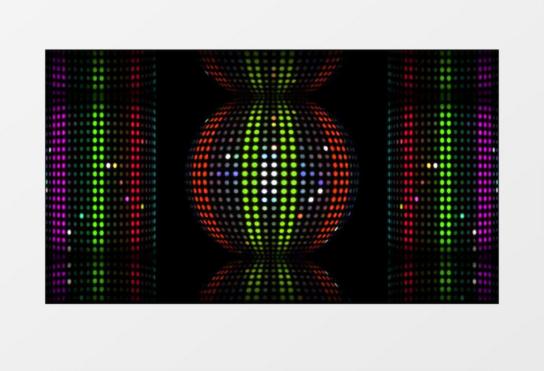 光点几何特效视频素材