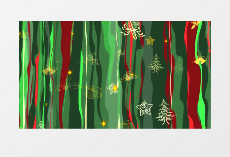 圣诞节日色彩3背景视频素材