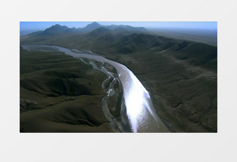 动画动态歌颂祖国大好河山背景视频素材