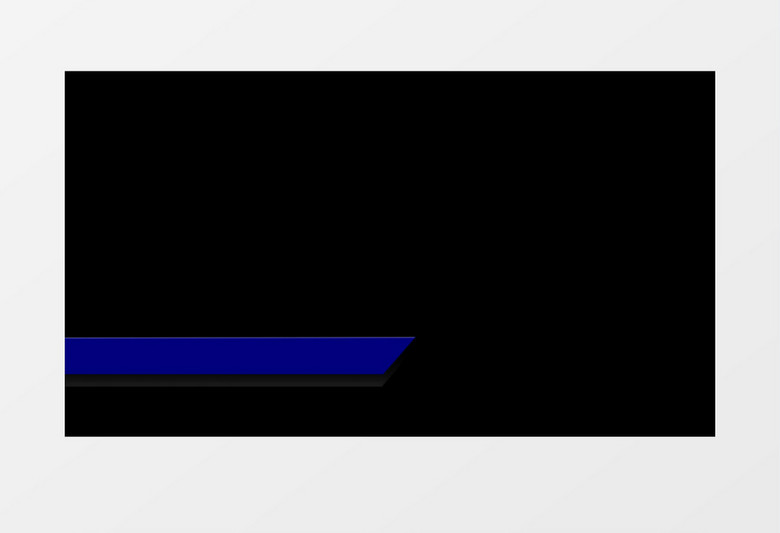 蓝色箭头动画图像视频素材