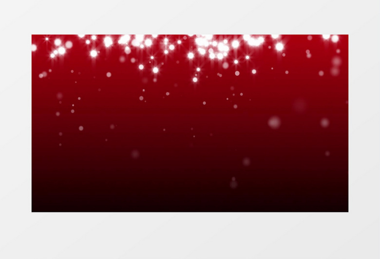 圣诞红屏流动水晶光粒子背景视频素材
