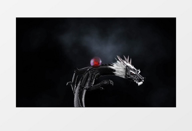 龙凤呈祥(有音乐)背景视频  