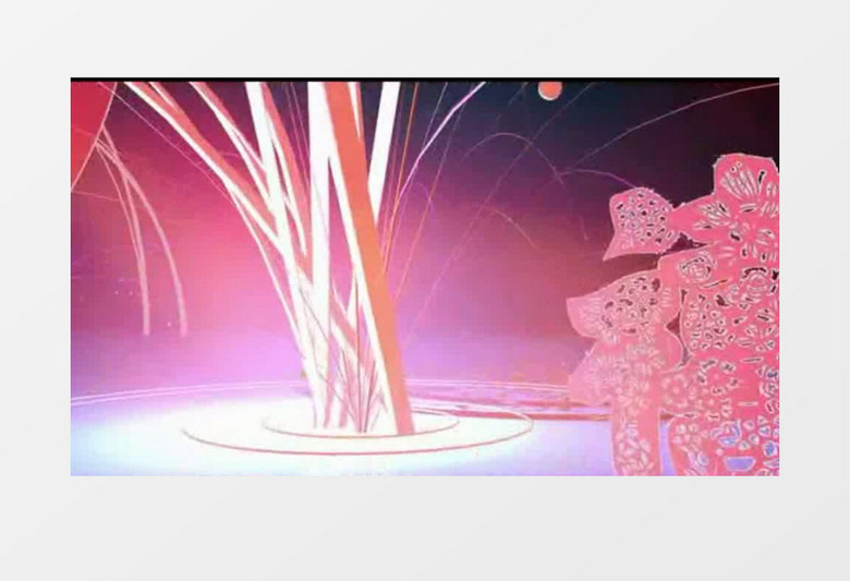 福禄寿新年春节背景视频