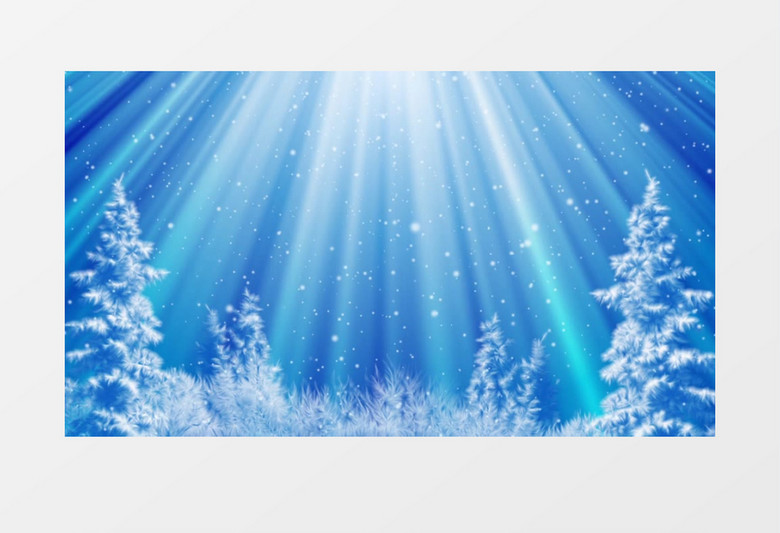 冰雪奇缘童话背景视频
