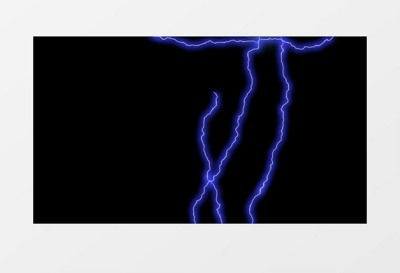 闪电光效背景视频