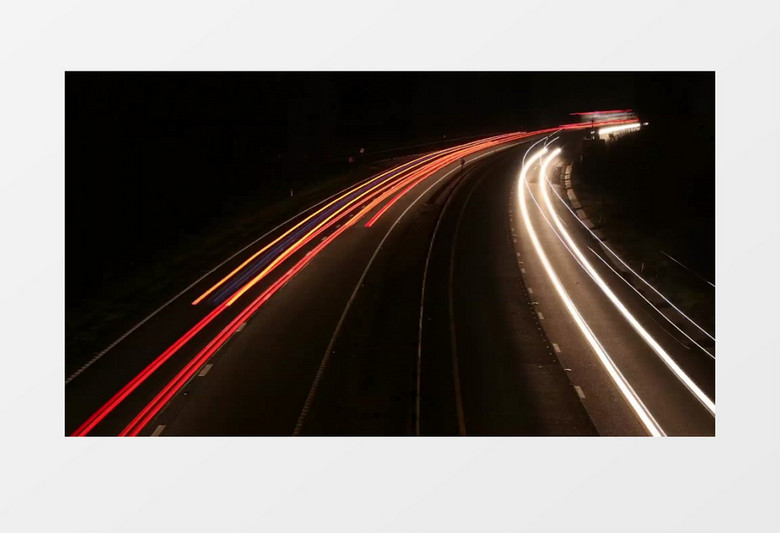 高速公路上高速行驶的汽车实拍视频素材