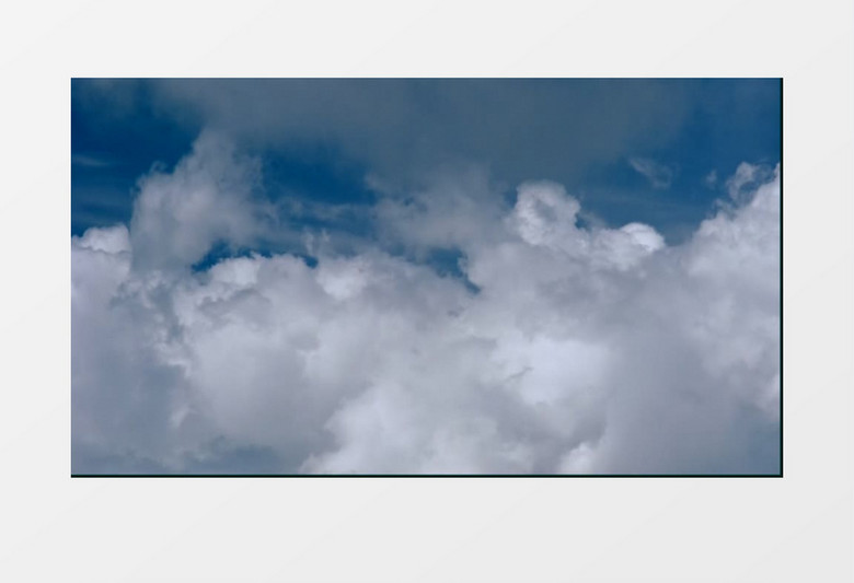 翻滚的云层背景视频素材