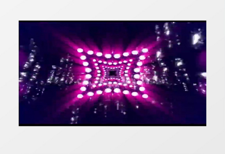 圆点几何图形旋转视频素材