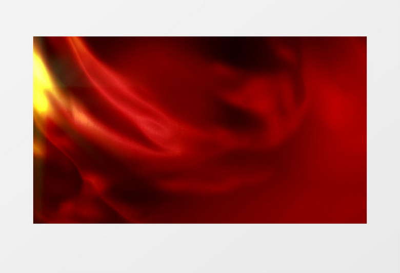 漂浮的红色绸缎背景视频素材