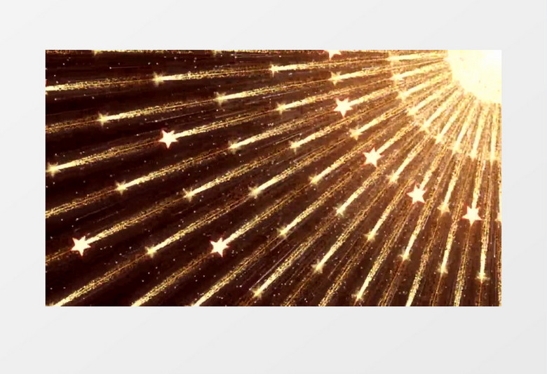 动画动态金色霓虹节奏动感变换闪烁放射背景视频素材