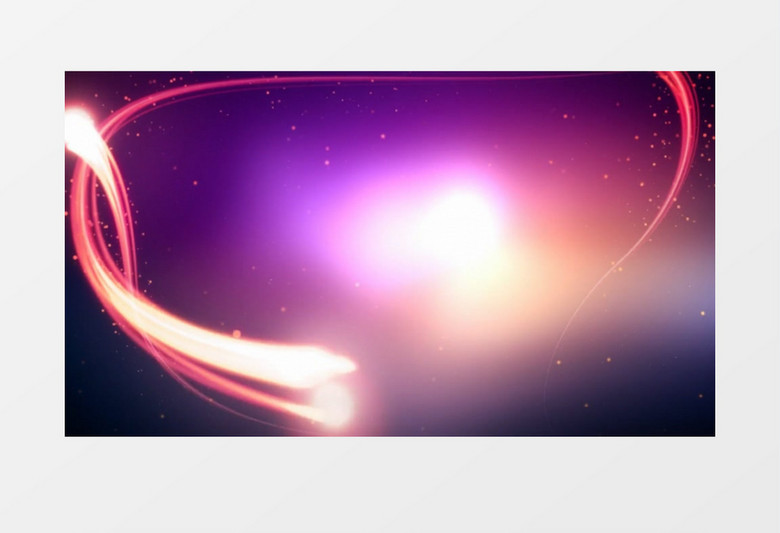 动画动态炫彩光条粒子背景视频素材