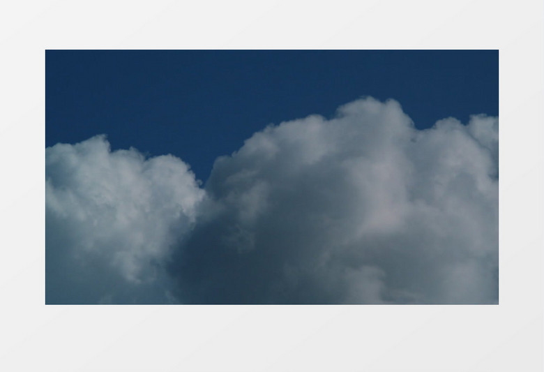 蓝天白云实拍高清视频