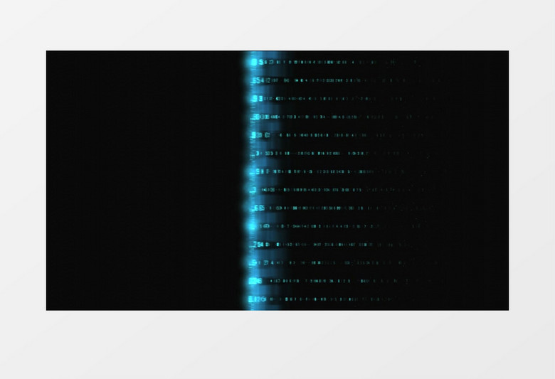 卷轴效果制作数字光线书视频素材