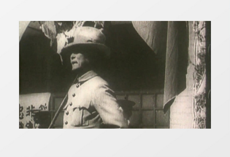 抗日战争时期片段背景视频素材