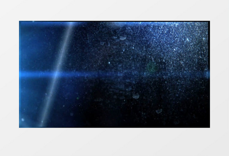 动画动态蓝色玻璃破碎背景视频素材