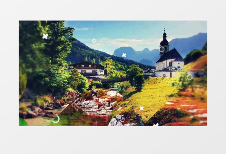 旅行日志电子相册AE视频模板