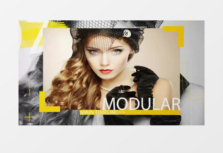 动感相册展示AE视频模板