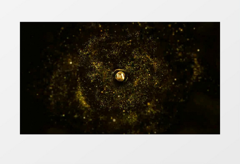 震撼粒子文字LOGO公司时间历程年会开场