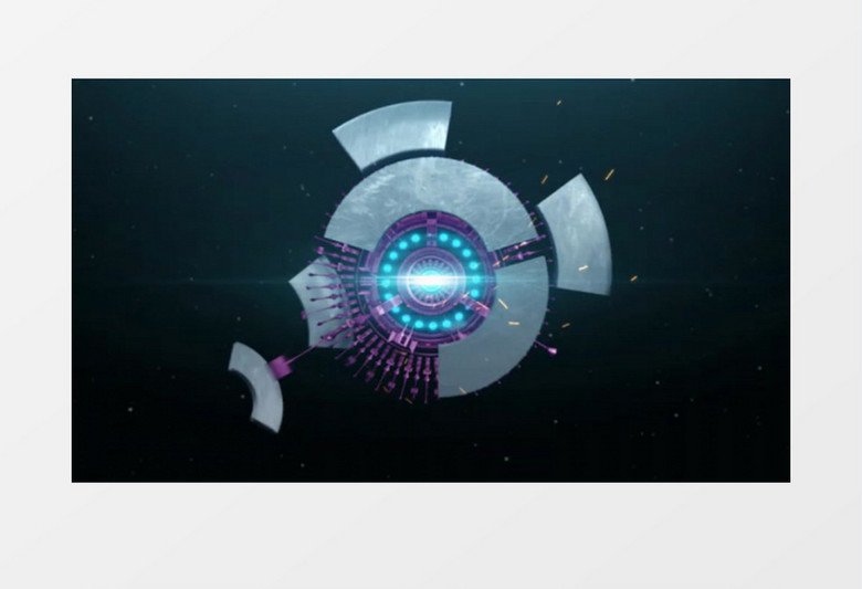 壮观机械机器变形游戏Logo演绎AE视频模板