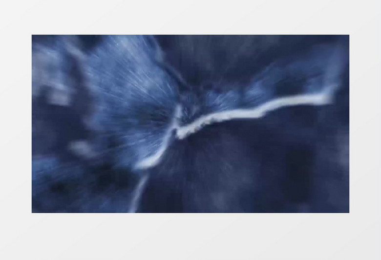 暴雪将至场景震撼立体3D文字