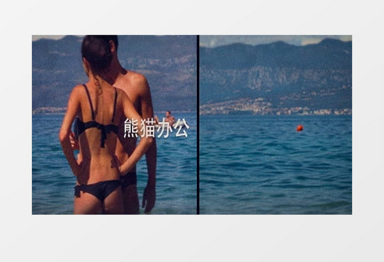 简洁快闪视频片头相册图文ae视频模板