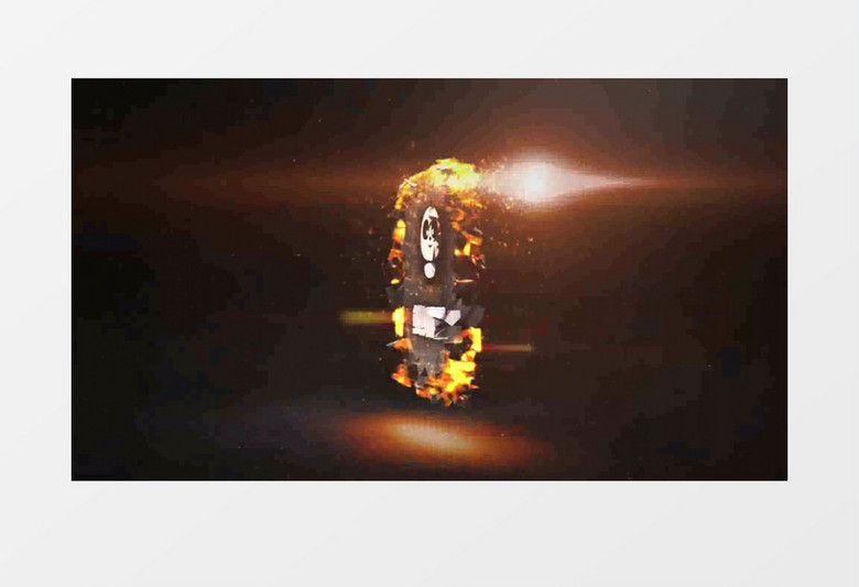 震撼大气火焰AE模板片头