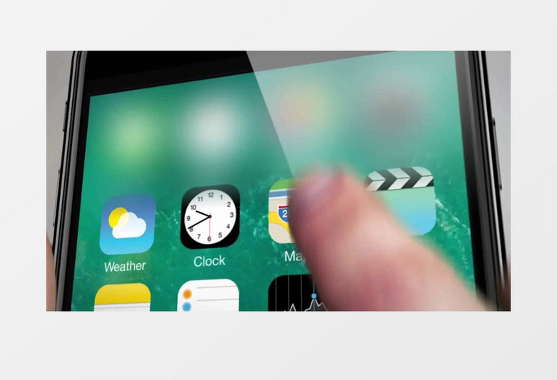 手机手势点击滑动展示视频素材模板