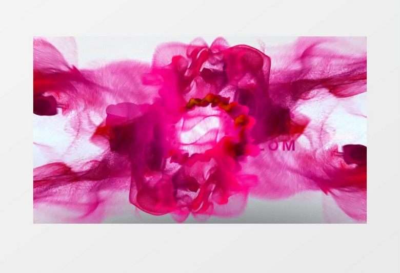 化妆品炫丽水墨烟雾粒子特效动画ae特效模板