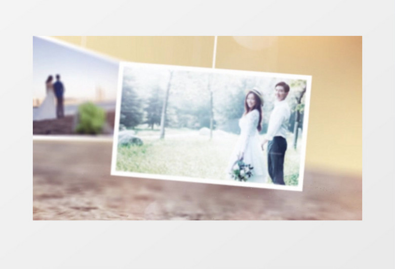 爱情婚庆相册展示AE模板