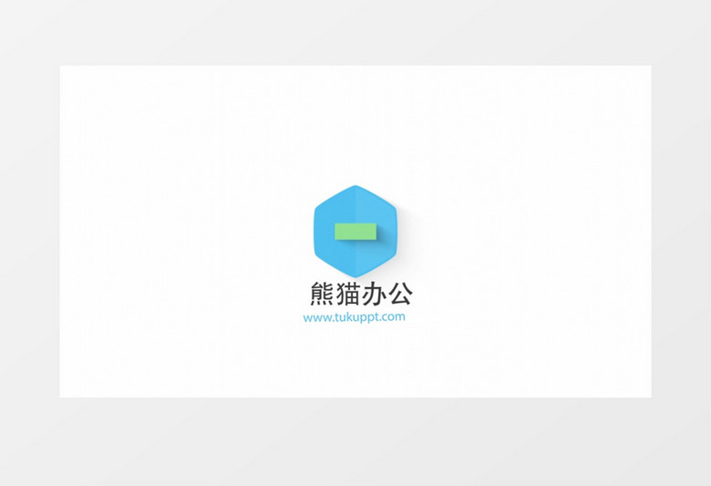 4款简约扁平图形动画logo片头AE模板