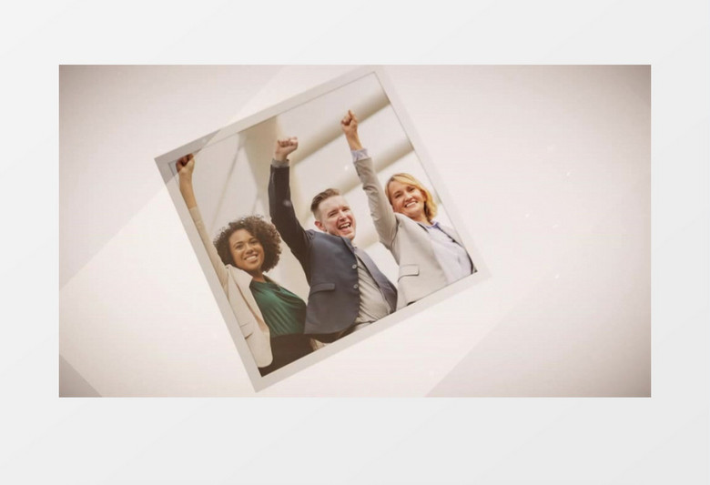 照片汇聚logo标题模板