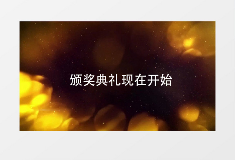 金色华丽优秀员工颁奖AE模板